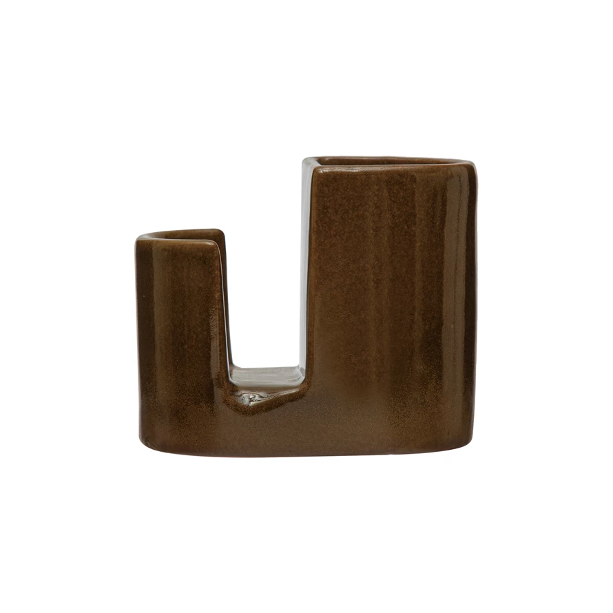 Stoneware Container w/ Sponge Holder image 0