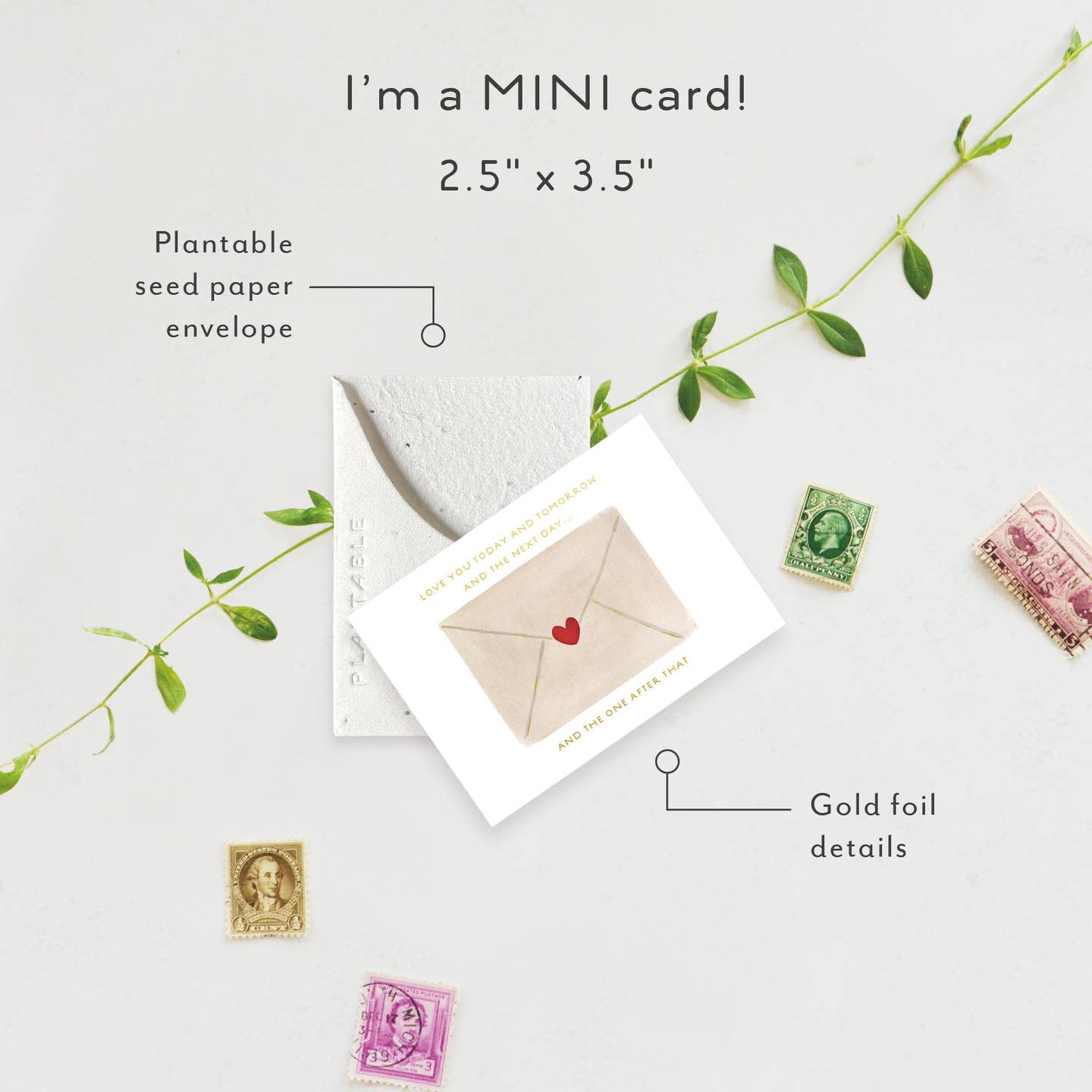 Love Letters - Love & Friendship Card image 3