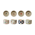 Hand-Painted Stoneware Bowl with Pattern image 0