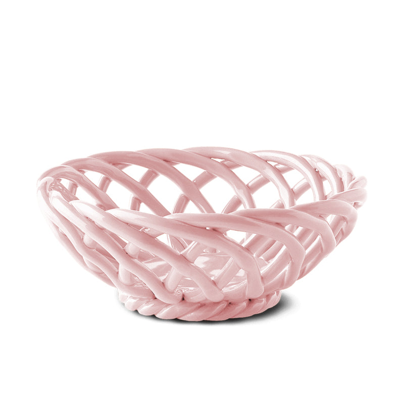 Sicilia Ceramic Small Basket image 0