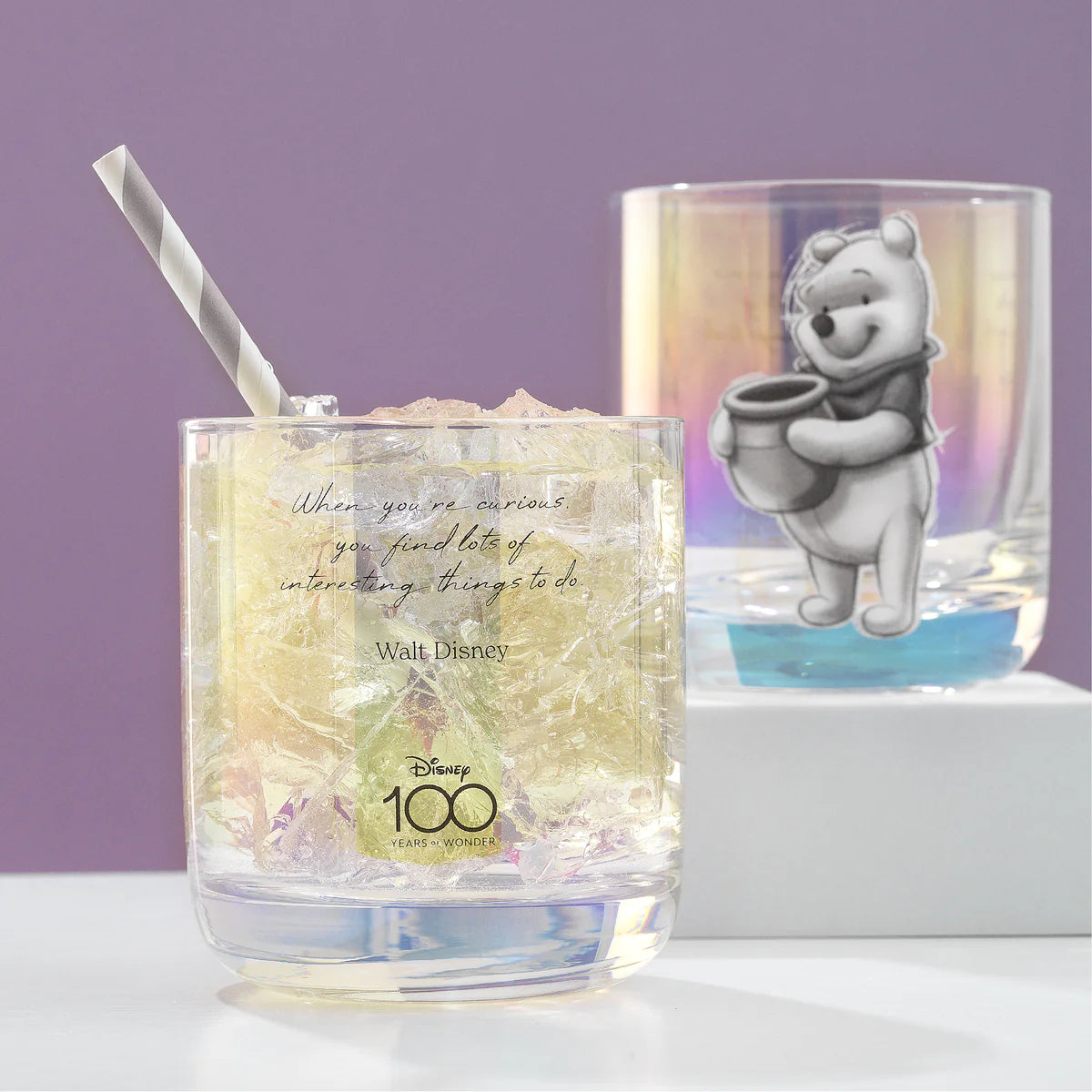 Disney Quotes Drinking Glasses - Set of 4 image 3