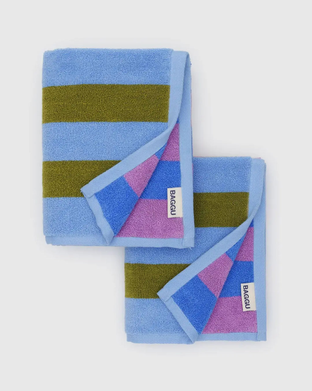 Hand Towel Set of 2 - Stripe image 3