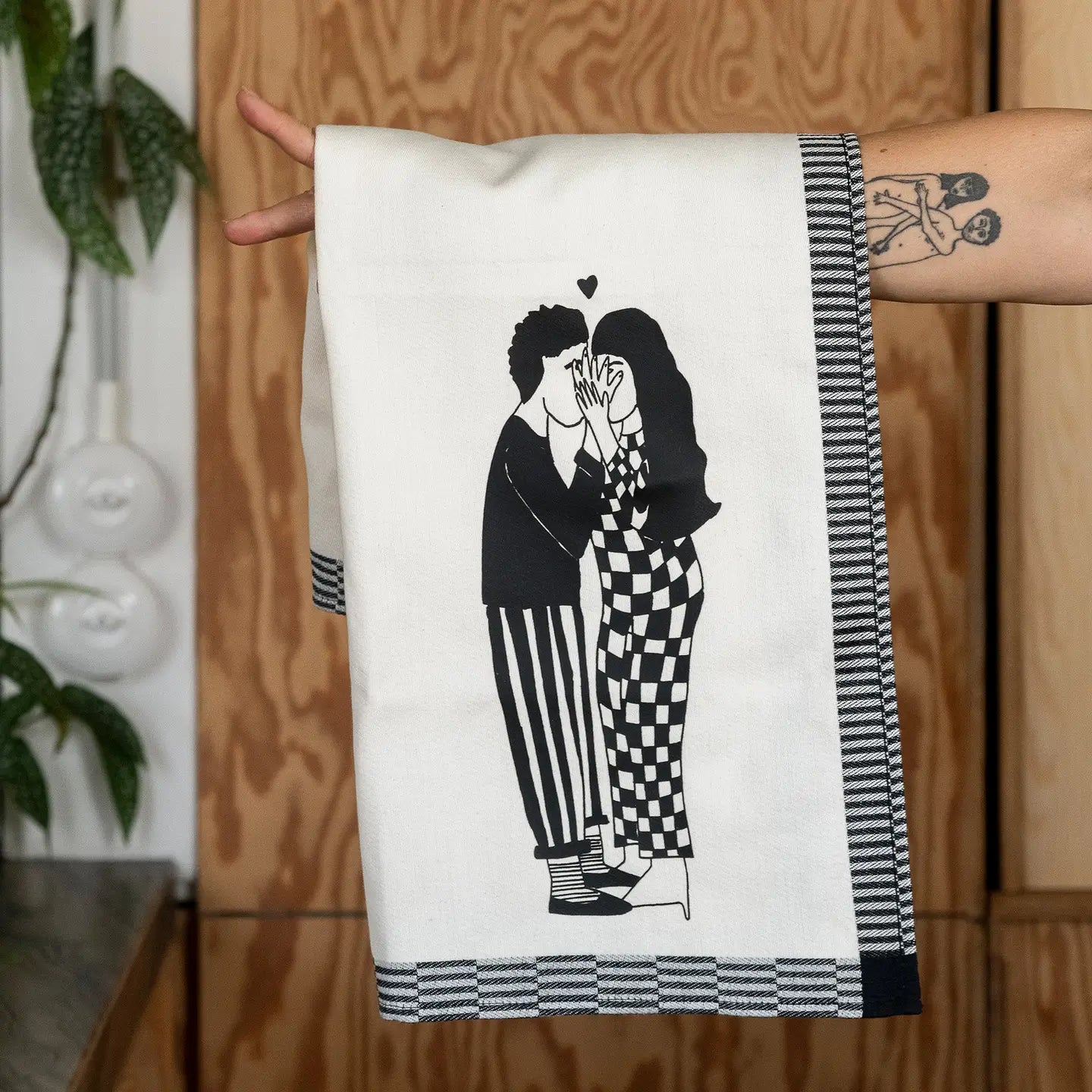 Tea Towel Set - Secret Kissers image 2