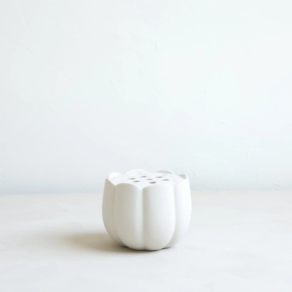Ceramic Flower Frog Vase image 3