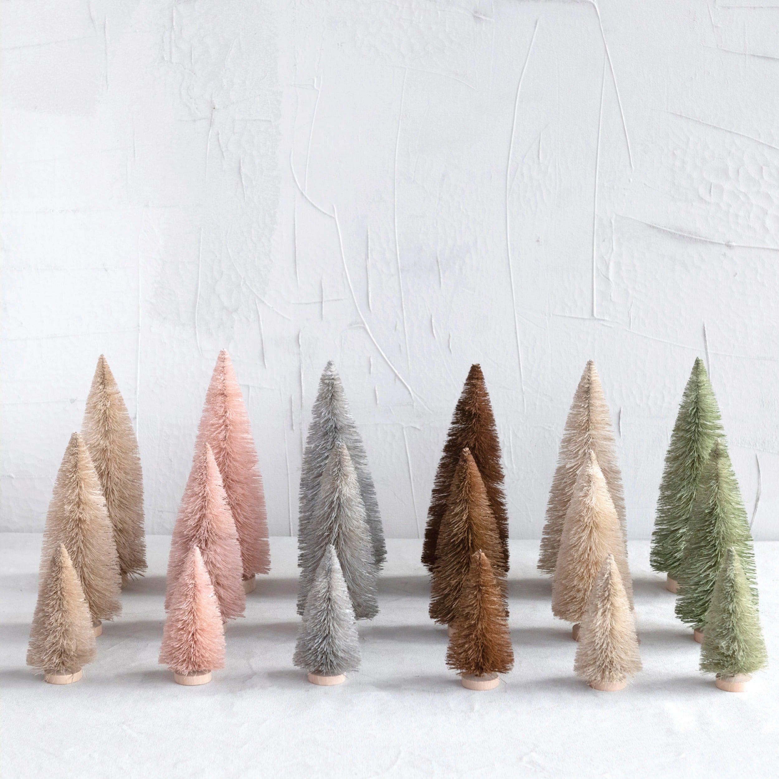 Sisal Bottle Brush Tree - 6" H image 1