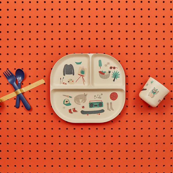 Illustrated Kid Dinner Set image 5