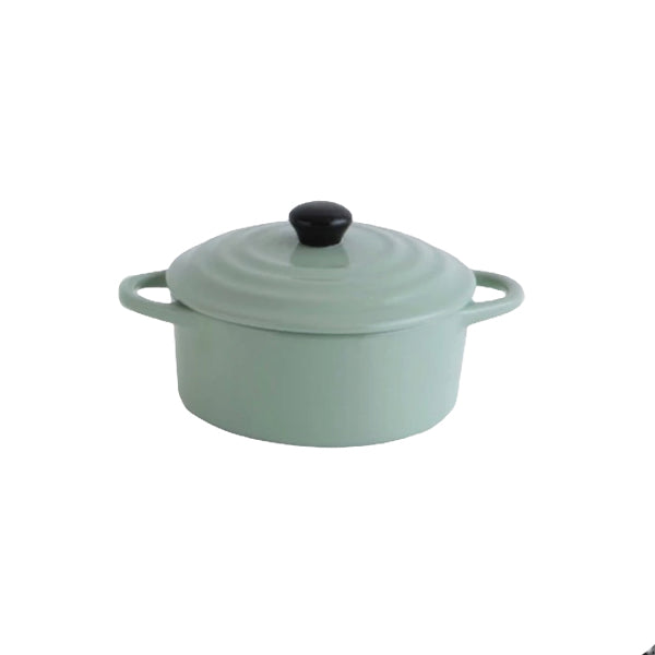 Stoneware Mini Baker with Lid image 4