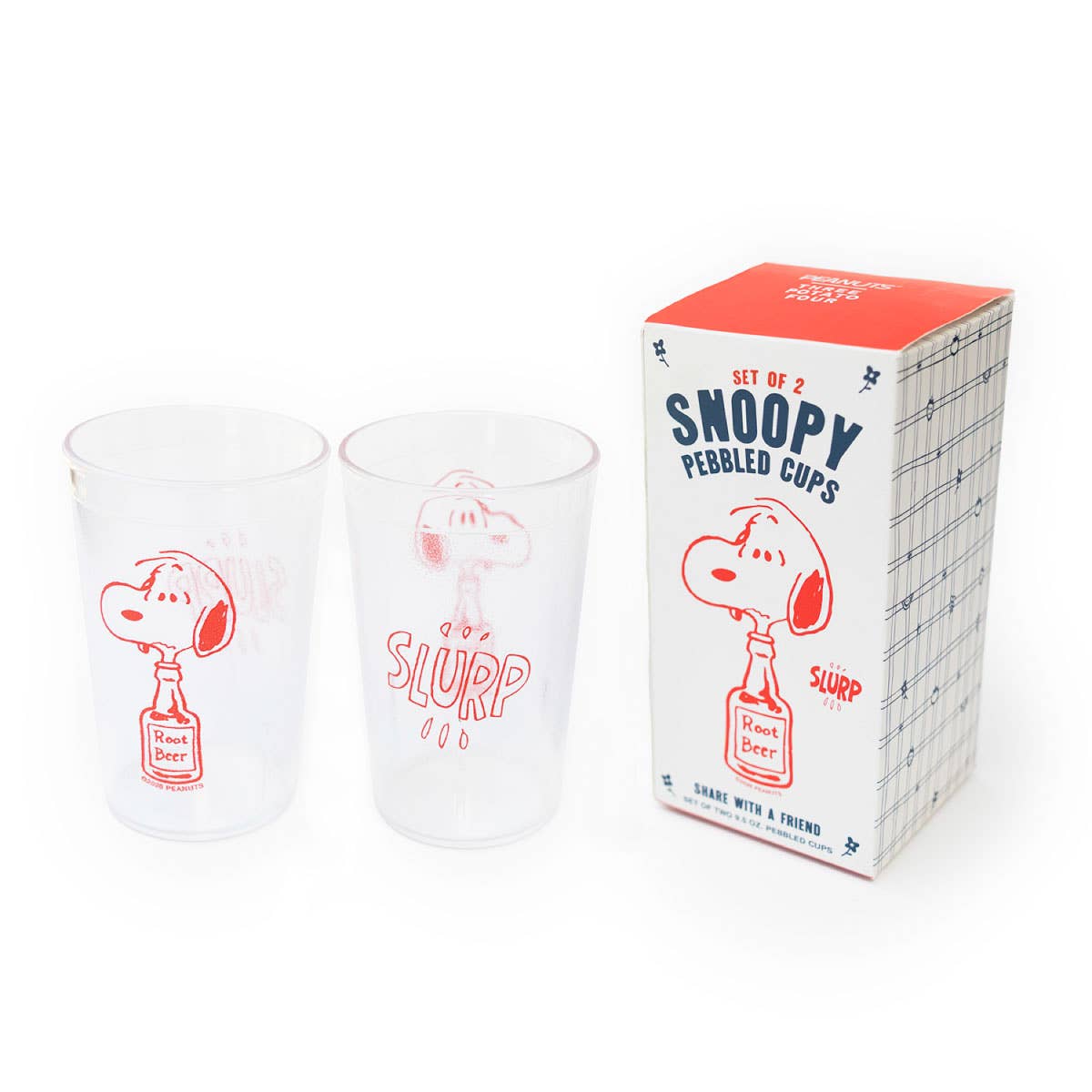 Snoopy Root Beer - Pebbled Cup