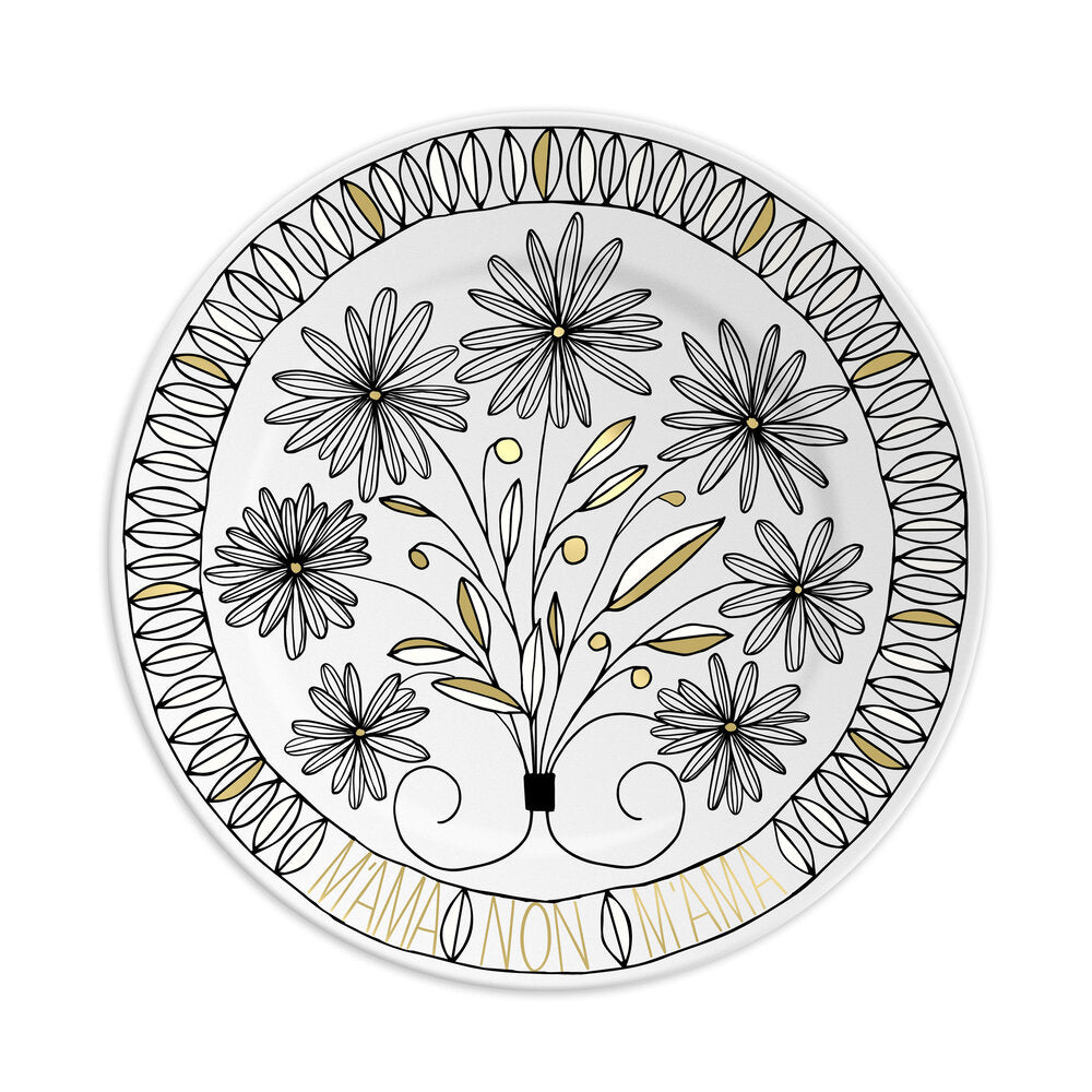 Bouquet 21 Collection - Big Porcelain Plate image 4