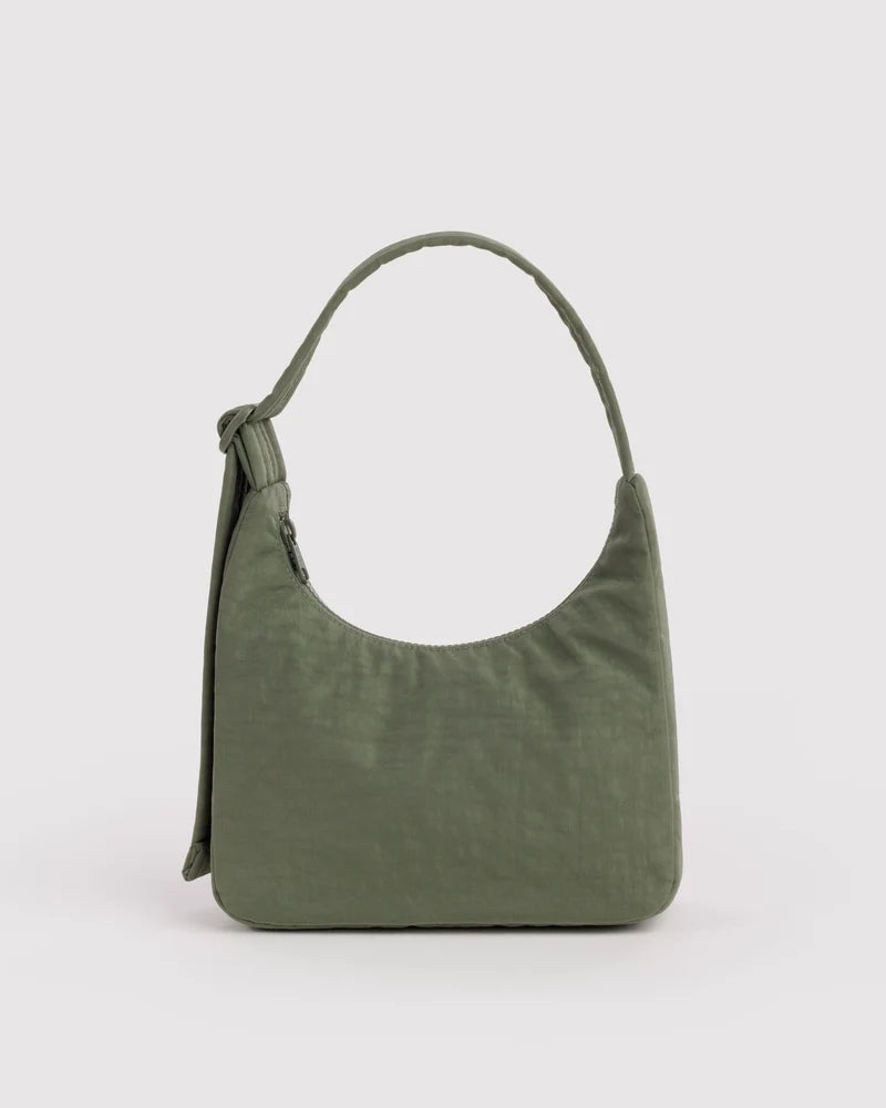 Mini Nylon Shoulder Bag - Caper