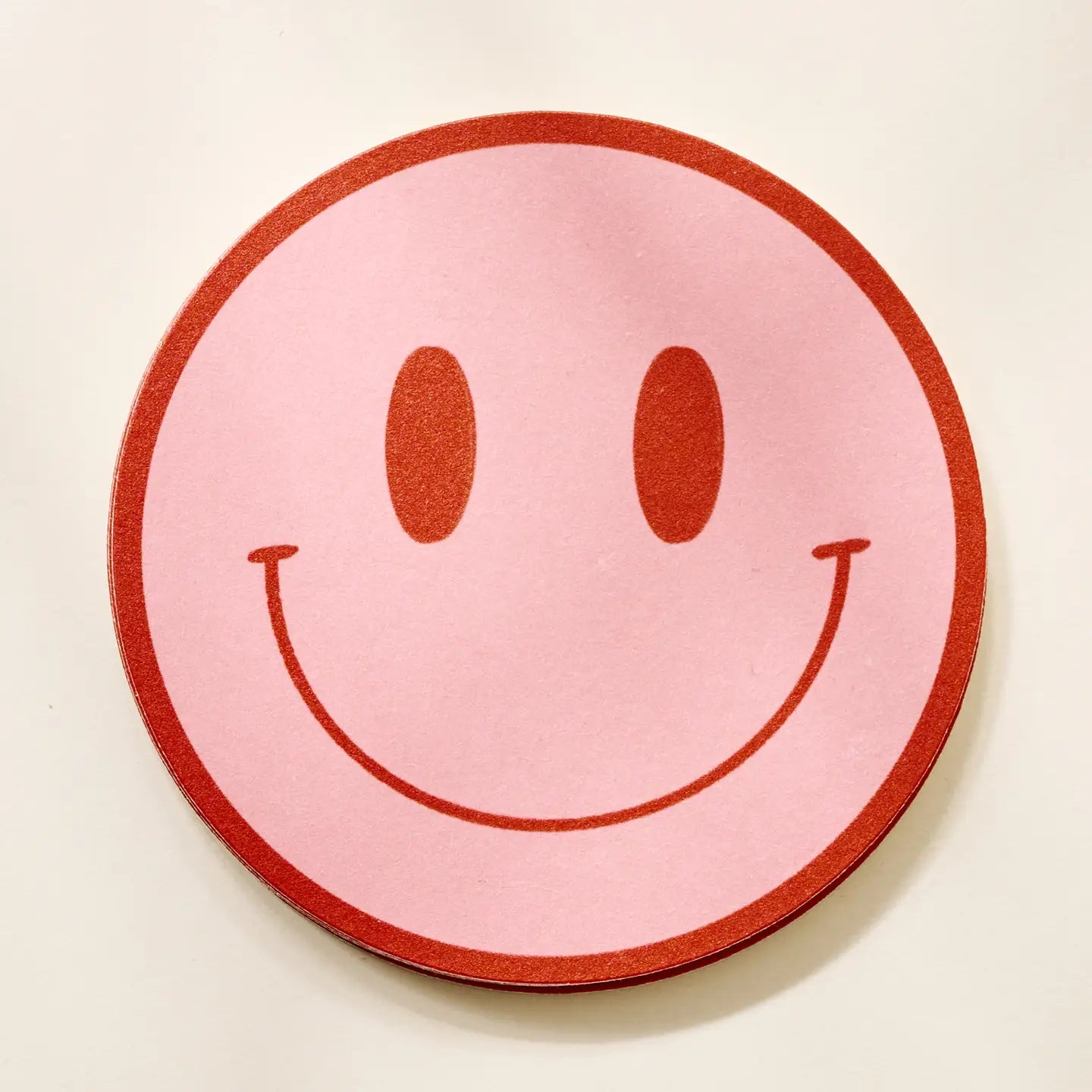 Peach and Tomato Smile Coaster image 1