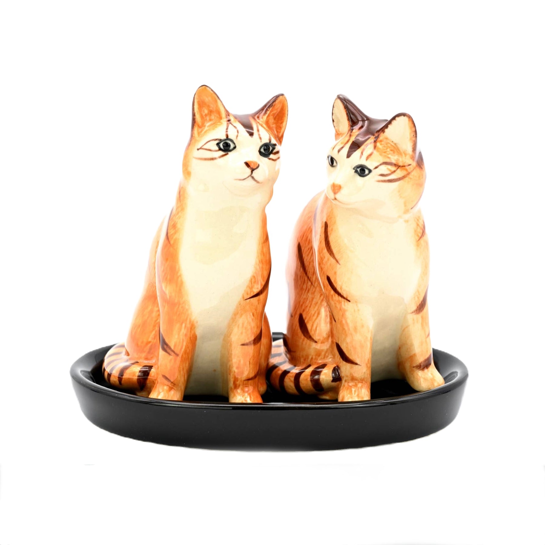 Salt and Pepper Shaker - Orange Tabby image 0