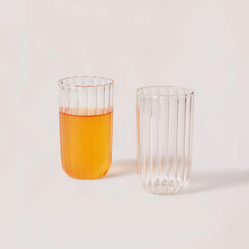 Kira Glass Tall Tumbler - Set of 2 image 0