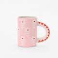 Pink Flower Ceramic Mug image 0
