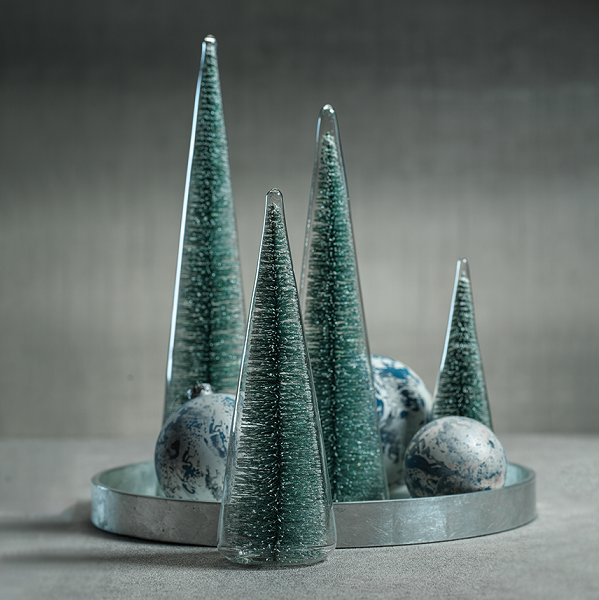 Glass Tree with Glitter image 0