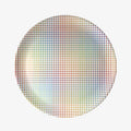 Rainbow Grid Dinner Plate image 0