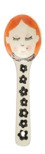 Hand Painted Lady Face Spoon image 3