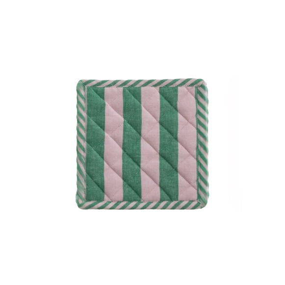 Woven Cotton Striped Pot Holder image 2