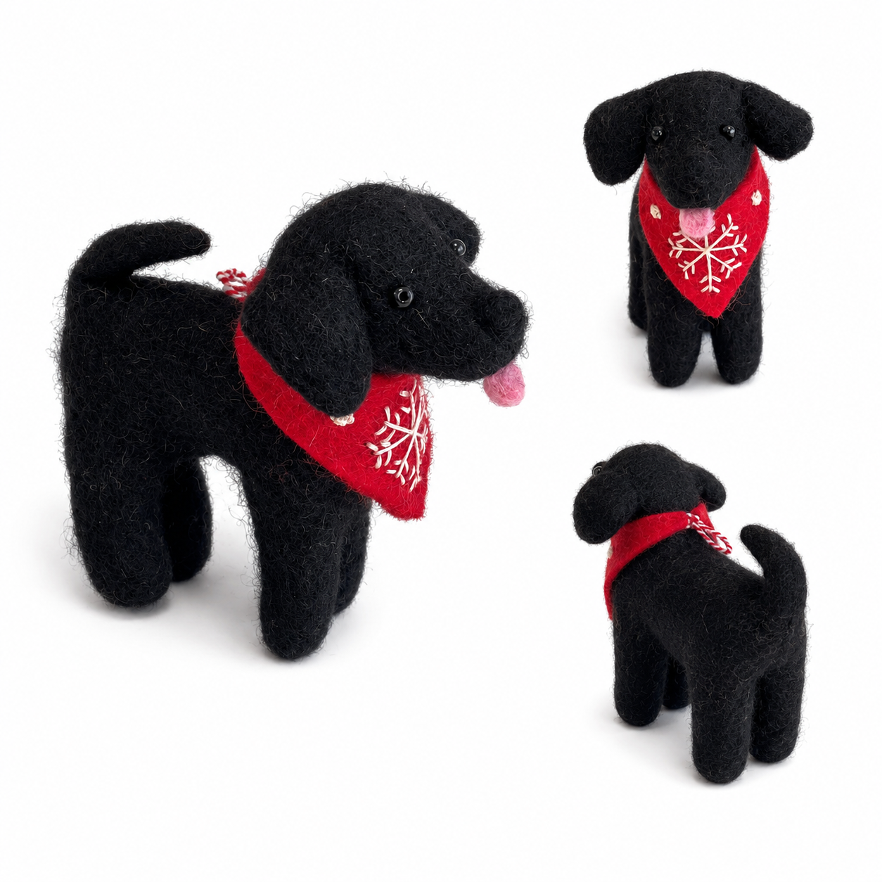 Felt Ornament - Labrador Retriever Ornament (Assorted Colors): Yellow