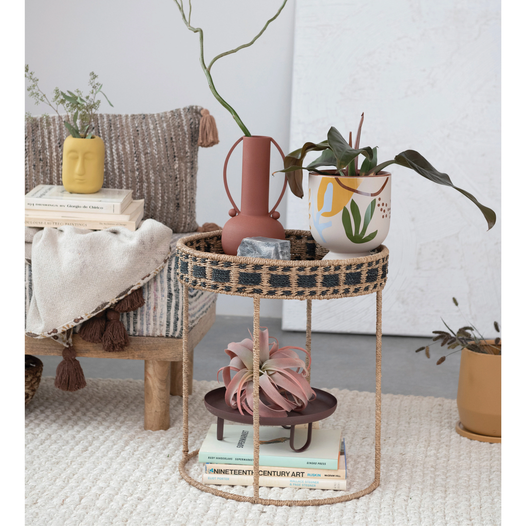 Stoneware Planter w/ Face image 1