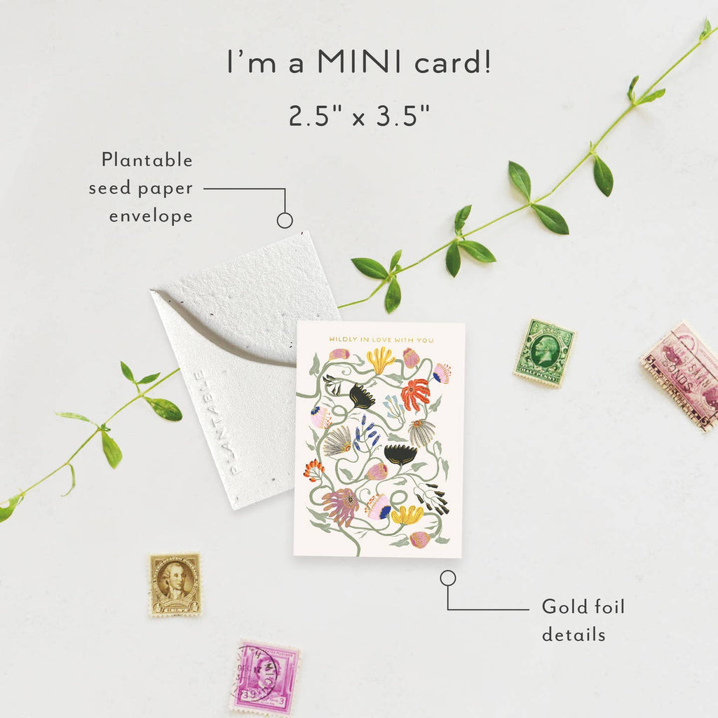 Wildly in Love - Love & Friendship Card (Mini) image 1
