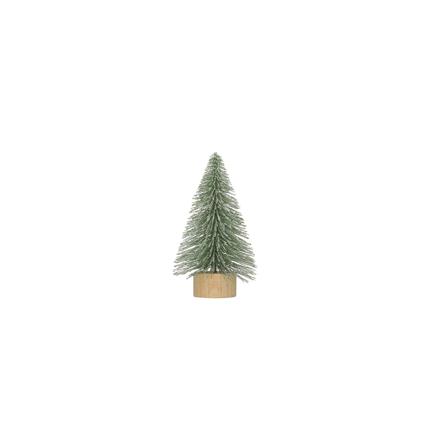 Tree w/ Glitter & Wood Base image 1