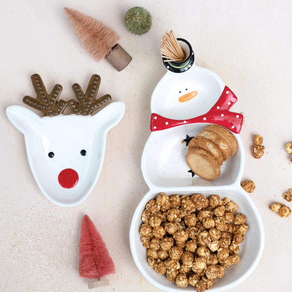 Ceramic Reindeer Plate image 1