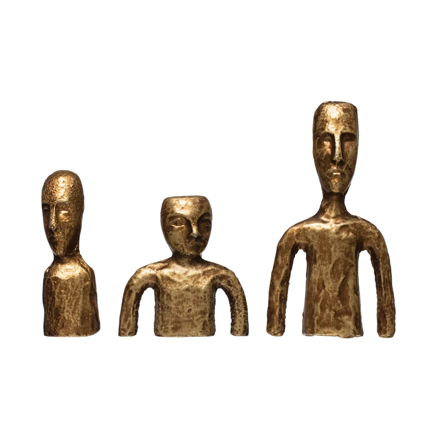 Cast Iron Figures (Set of 3) image 0