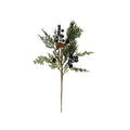 Faux Cypress Pick w/ Natural Pinecones & Berries image 0