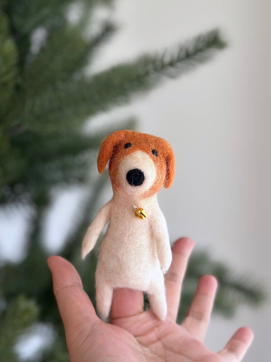 Felt Finger Puppet - Dog image 3
