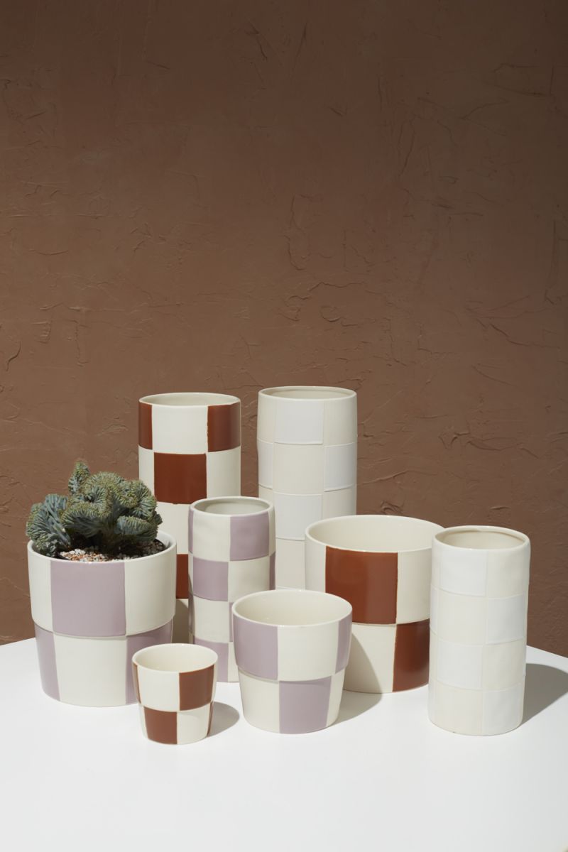 Checkerboard Pot image 3