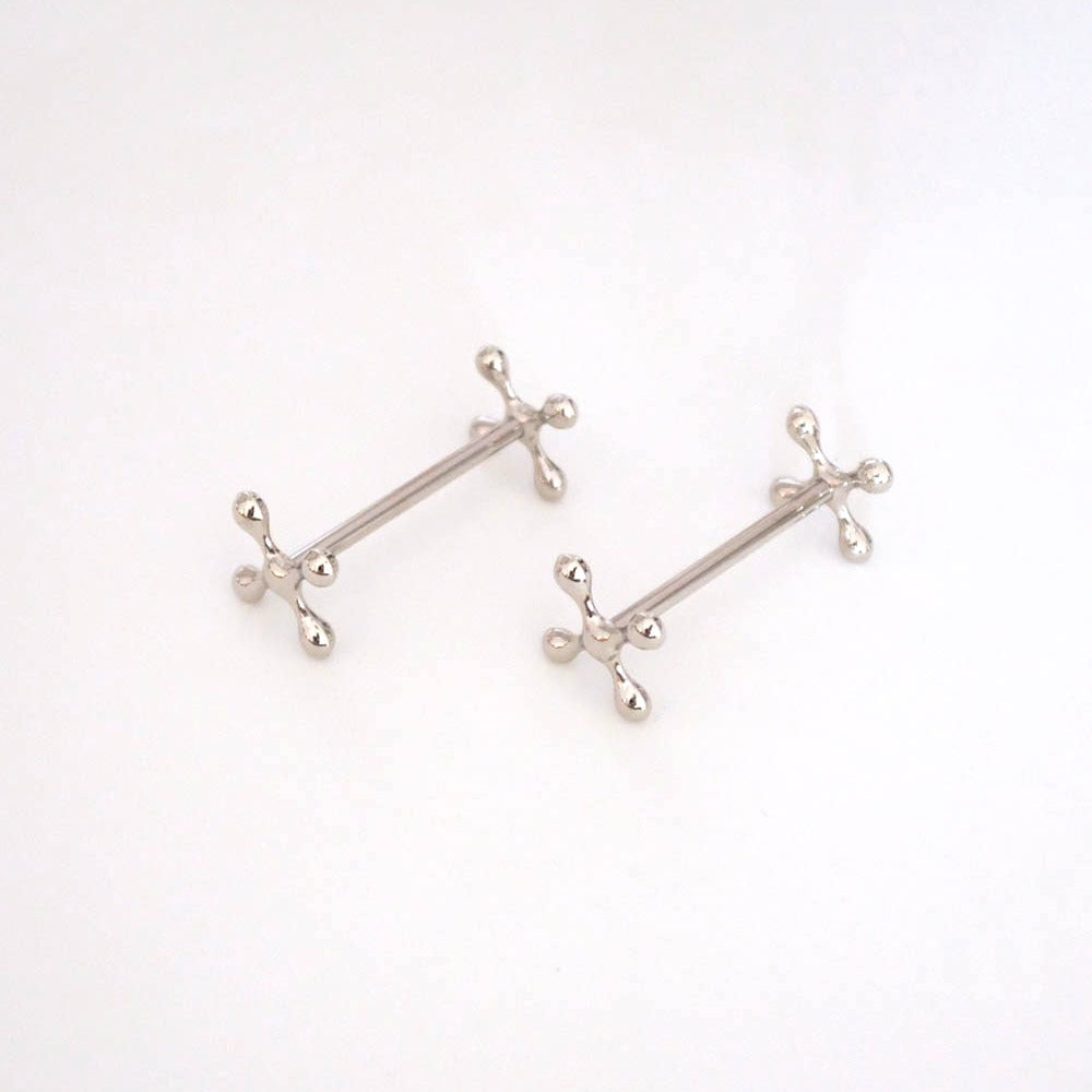 Stainless Spoon & Chopstick Rest - Cross image 0