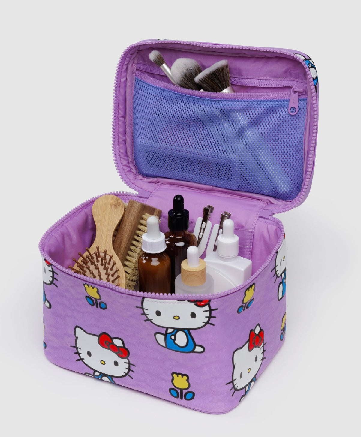 Large Cosmetic Case - Hello Kitty Pink image 2