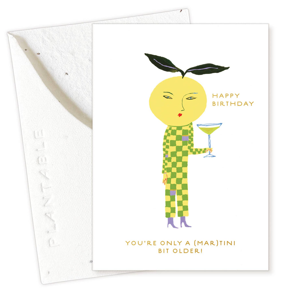 Yuzu Sprout - Birthday Card Mini