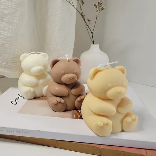 Bear Decorative Candle - Large image 1