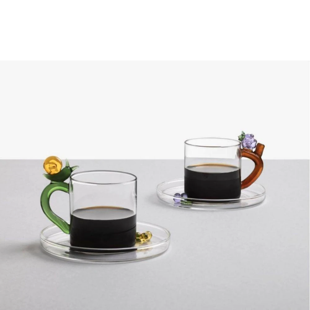 Fruits & Flowers Coffee Cup w/ Saucer image 1
