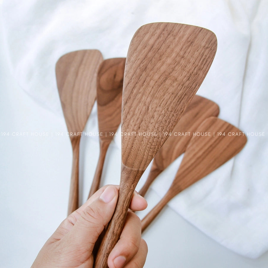 Walnut Wood Spatula - Narrow image 3