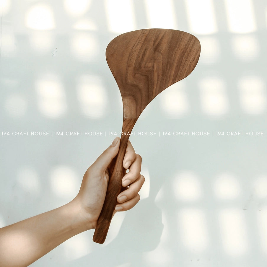Walnut Wood Spatula - Wide image 1