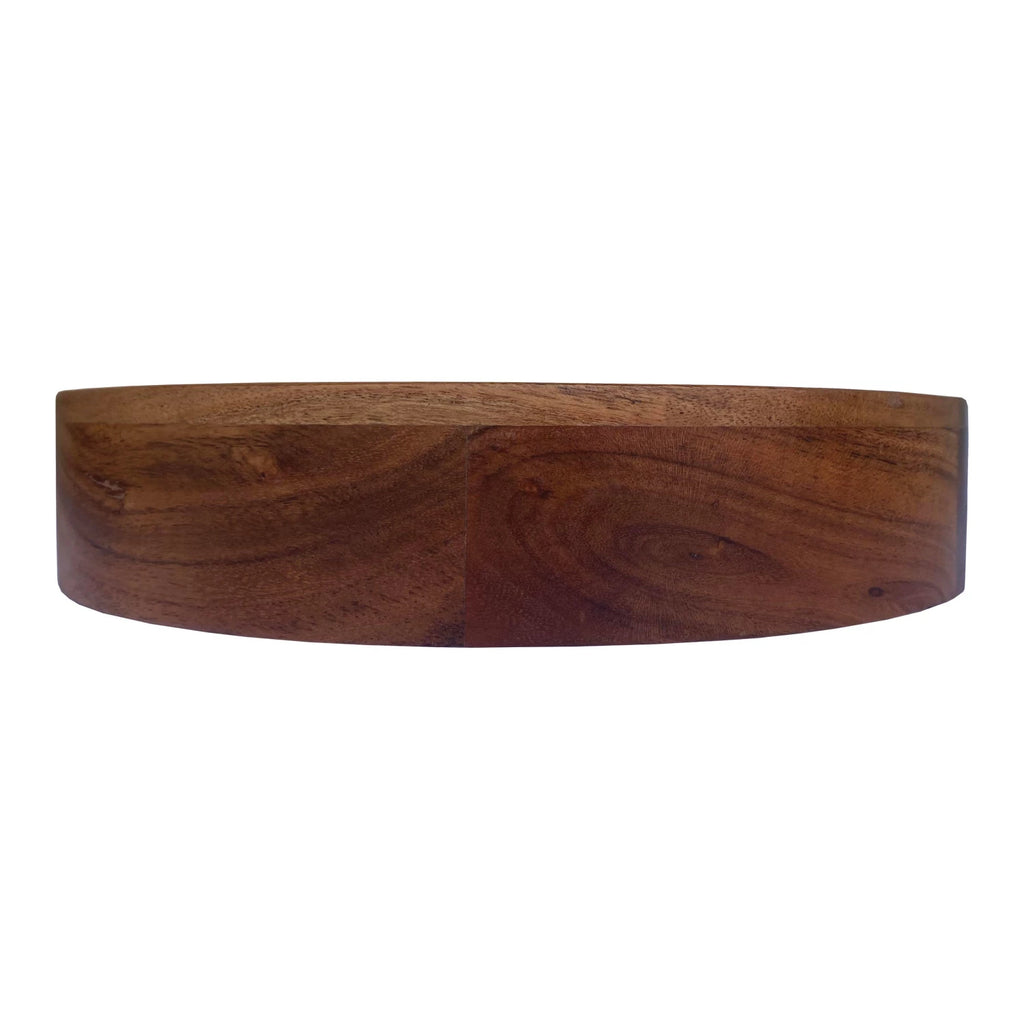 Acacia Wood Round Pedestal image 4
