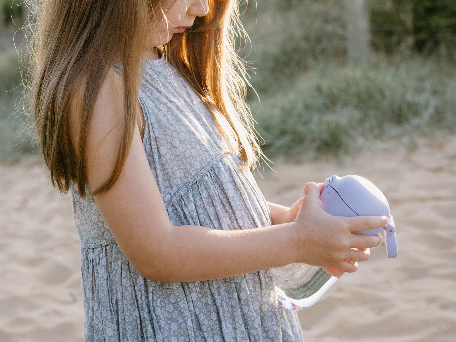 Kids Water Bottle 380ml - Light Blue