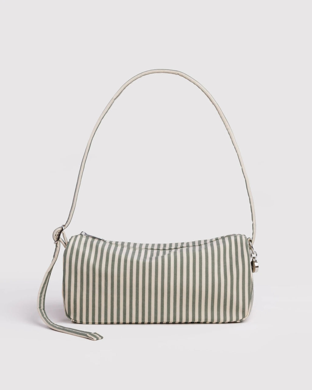 Nylon Loaf Bag - Sage Stripe