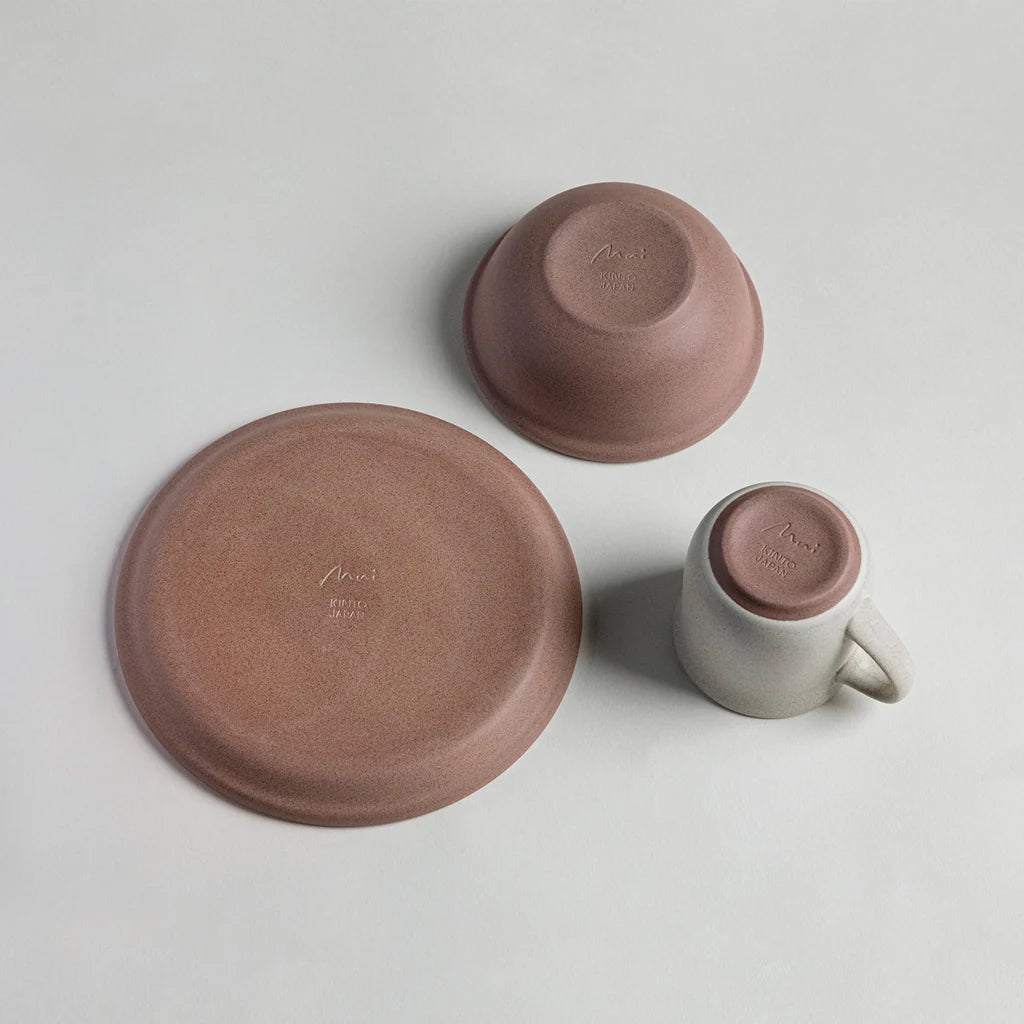 MUI Deep Cup & Saucer 300ml - Sand Beige