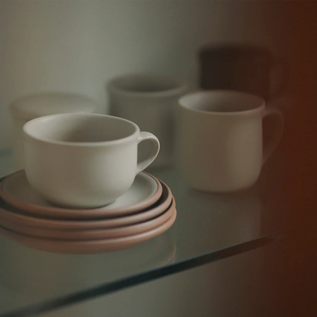 MUI Deep Cup & Saucer 300ml - Sand Beige