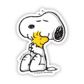 Peanuts® Waterproof Sticker - Snoopy Hugging Woodstock