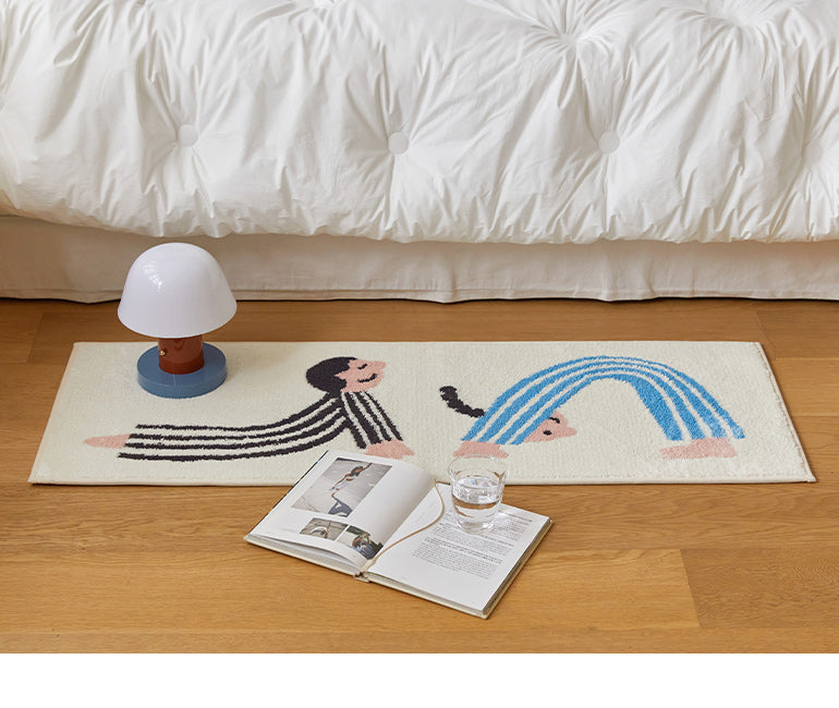Jacquard Mat - Yoga with Me